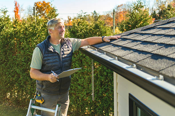 Professional Flat Roof Repair technician working in Fairview, OK
